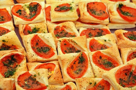 Basil mediteran pastries photo