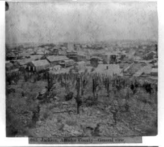 Jackson, Amador County-General view LCCN2002721050