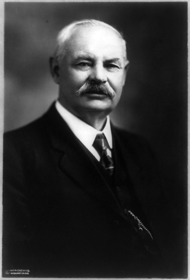 Jacob Johnson, 1847-1925, bust, facing slightly right; Cong., Utah LCCN2006700007
