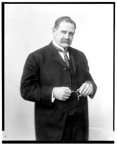 Jacob McGavock Dickinson, three-quarter length portrait, standing, facing front) - by Moffett Studio, Chicago LCCN2004665029
