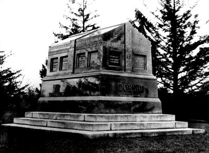 J.P. Morgan, Mausoleum, Hartford, Connecticut, 1913, Agence Rol, BNF Gallica