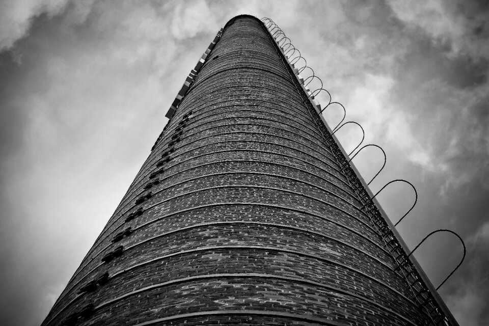 Building old brickyard abandoned