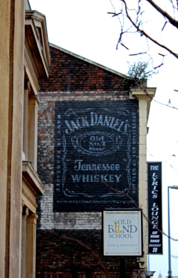 Jack Daniels sign, Hardman Street