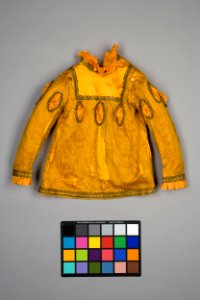 Jacka till gul maskeraddräkt Gustaf Adolf - Livrustkammaren - 86699