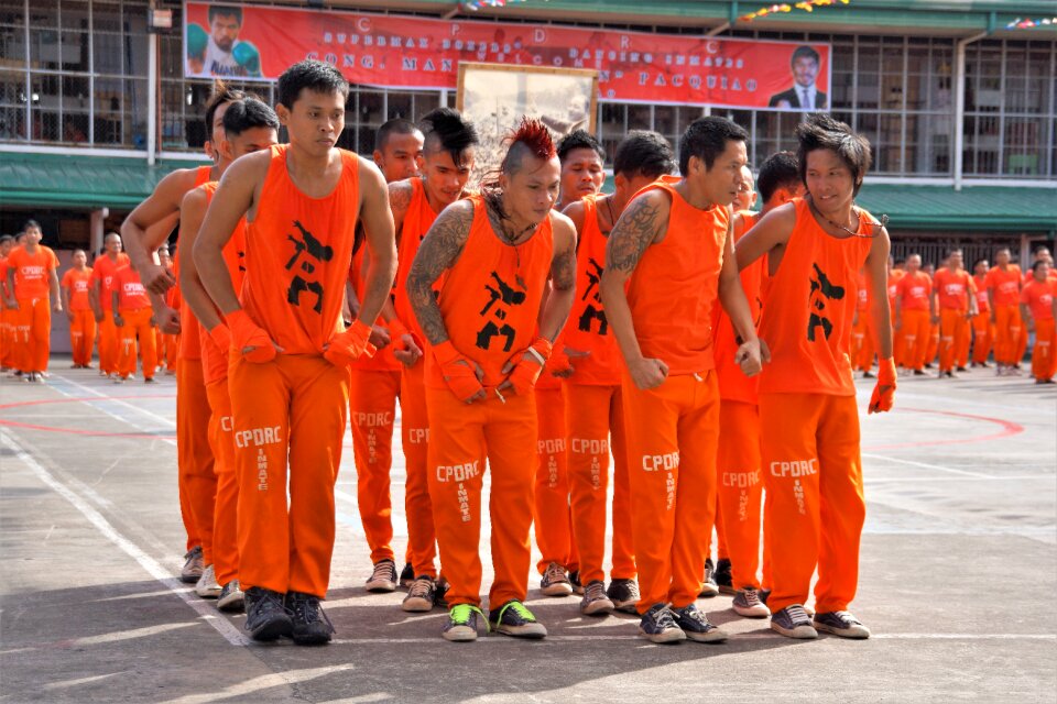 Routine performing prison
