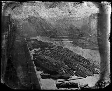 Jacob Olie (1863) - Oude Waal 34, 33, 32 enz. (links, v.l.n.r.)
