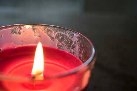 Light christmas flame