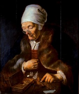Jacobsz., Juriaen - Woman changing money - Museum für Hamburgische Geschichte - Google Cultural Project