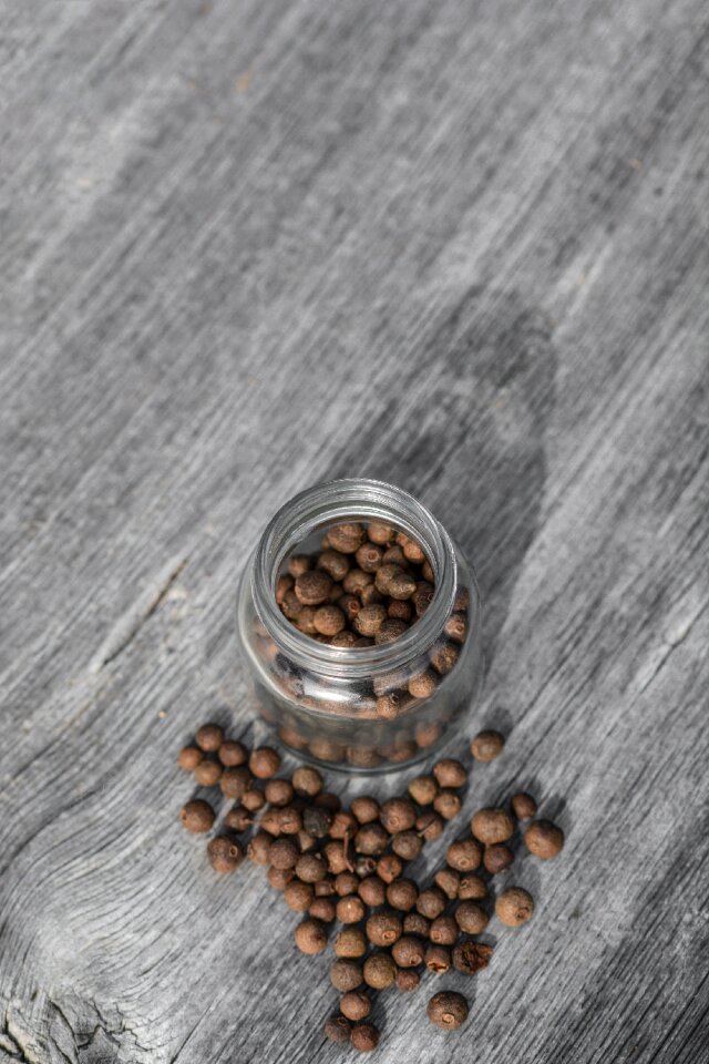 Cooking wooden pepper photo