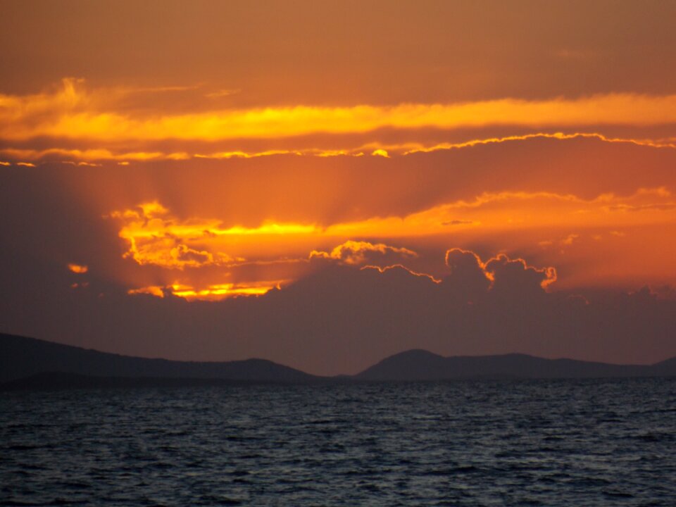 Sea mountains nature