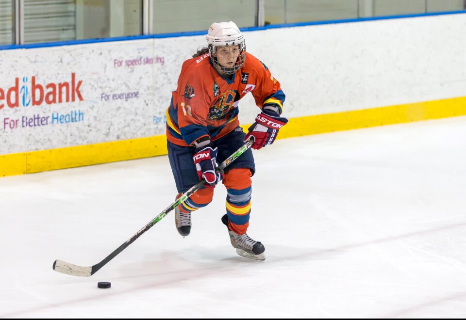 Ice hockey indoors sports