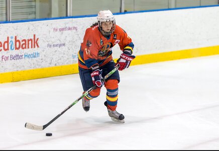 Ice hockey indoors sports