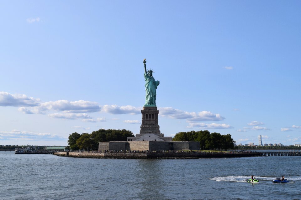 Statue of liberty new york manhattan