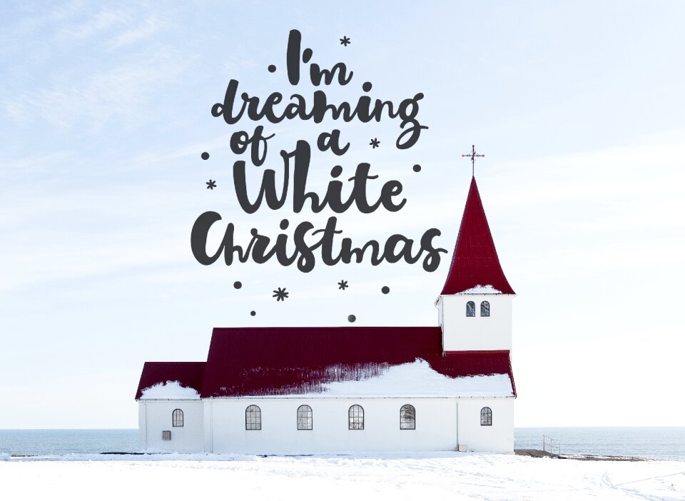White christmas winter holiday