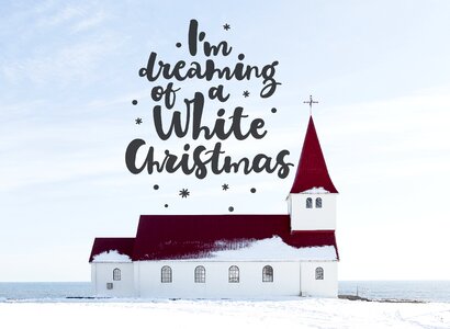 White christmas winter holiday