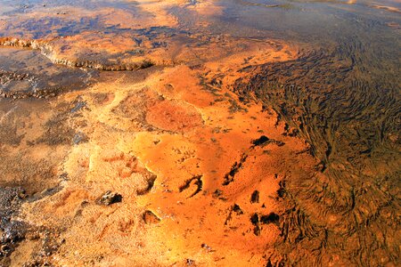 Sulfur volcanic natural spectacle