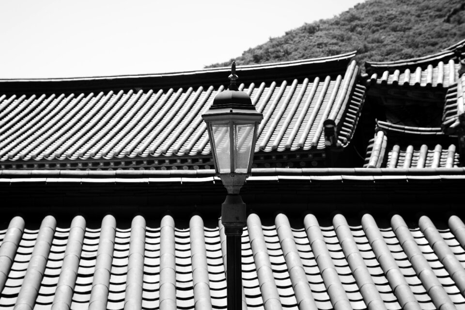 Hanok light fixtures street lights