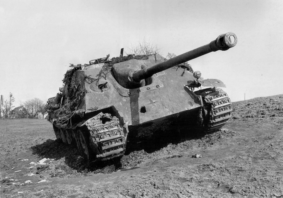 Jadgpanther of Panzergruppe Hudel March 1945