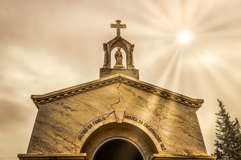 Church sky travel