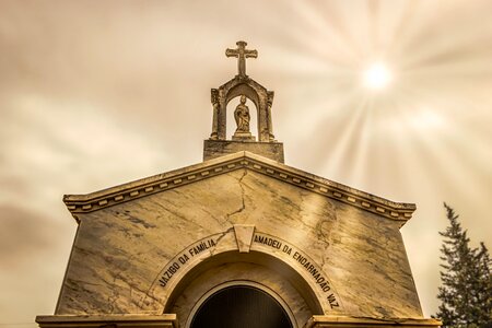 Church sky travel