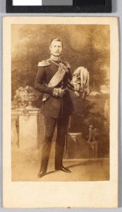 Kroonprins Frederik Willem Nicolaas Karel van Pruisen, de latere Keizer Frederik III (1831-1888), objectnr KA 6895.10