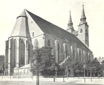 Jakobikirche Ansicht der Jakobikirche vom Thränsberg
