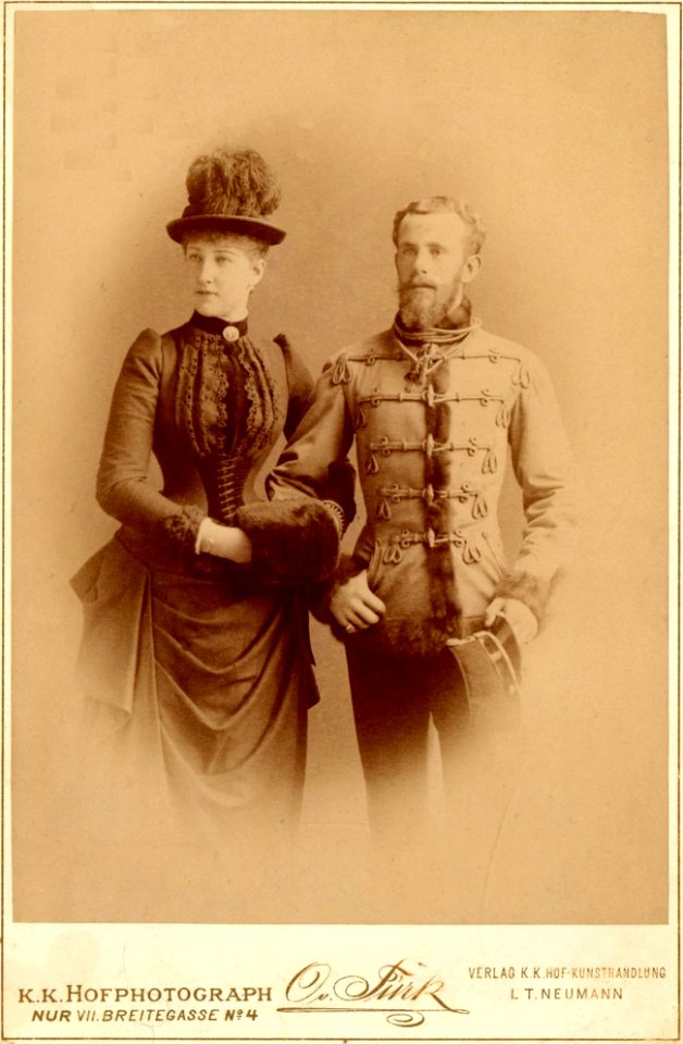 Kronprinzessin Stefanie und Kronprinz Rudolf