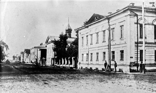 Kronstadt street view, 1921