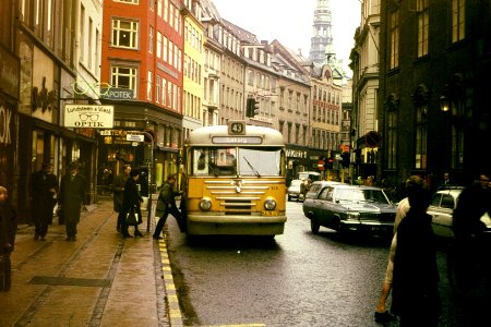 KS bus line 43 on Købmagergade