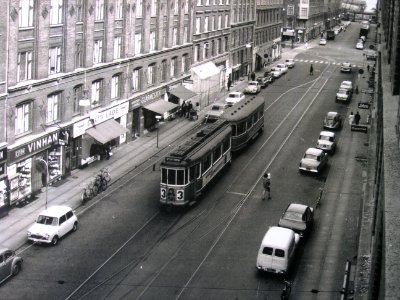KS tram line 3 on Nordre Frihavnsgade 02 photo