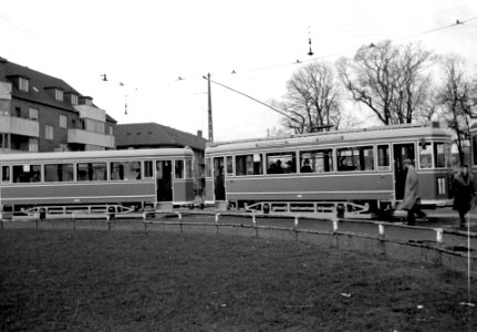 KS tram line 11 at Mozarts Plads photo