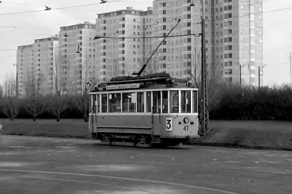 KS tram line 3 at Valby Remise