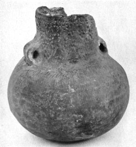 Kugelflasche aus Zielitz (16 cm hoch)