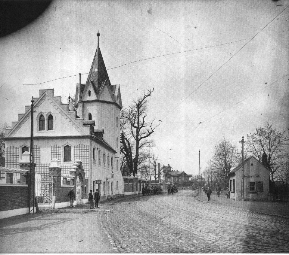 Kuhturm Leipzig um 1900