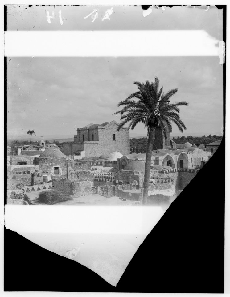 Jaffa to Jerusalem. Lydda and the Church of St. George LOC matpc.00006