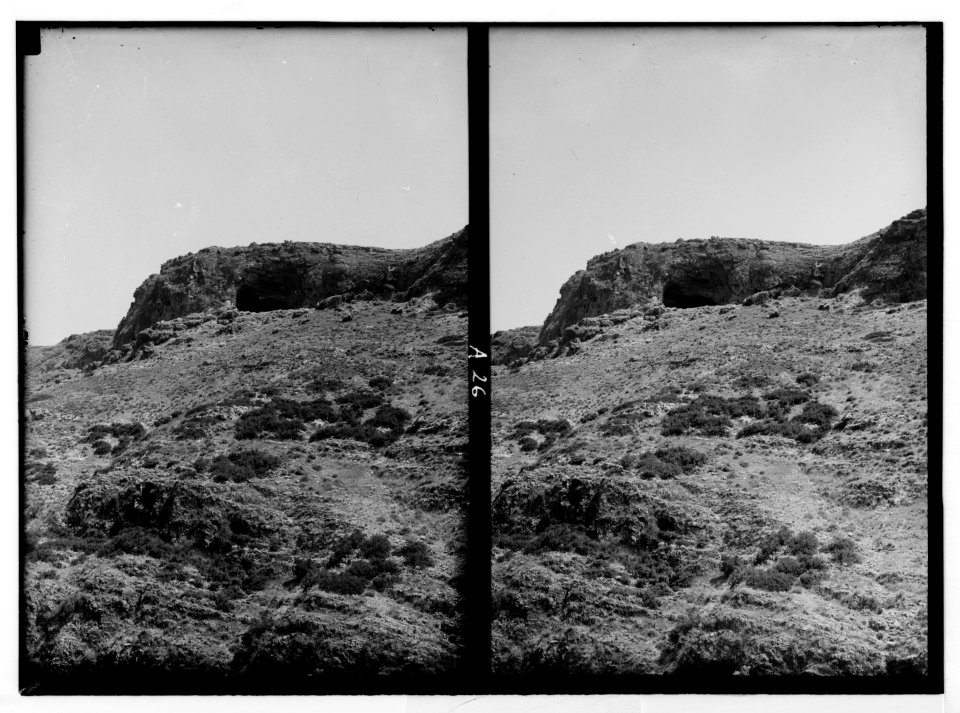 Jaffa to Jerusalem. Samson's cave LOC matpc.04994