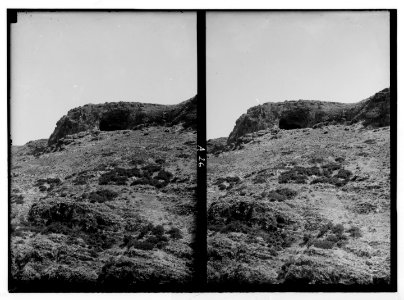 Jaffa to Jerusalem. Samson's cave LOC matpc.04994