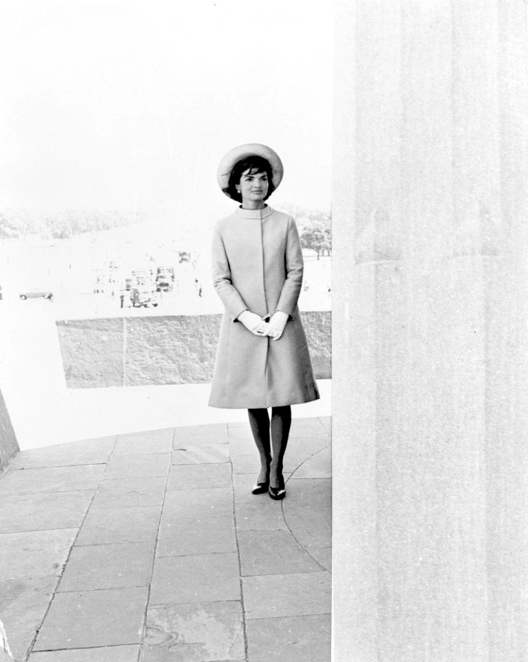 Jacqueline Kennedy at Vijay Chowk, New Delhi