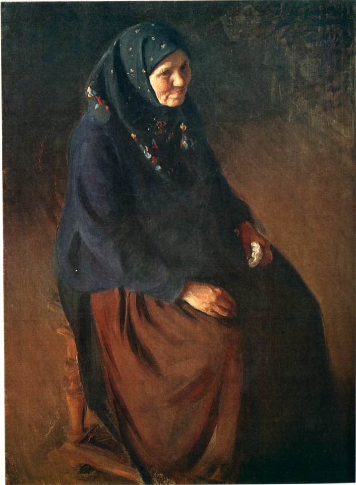 Kulikov My mother's portrait 1903