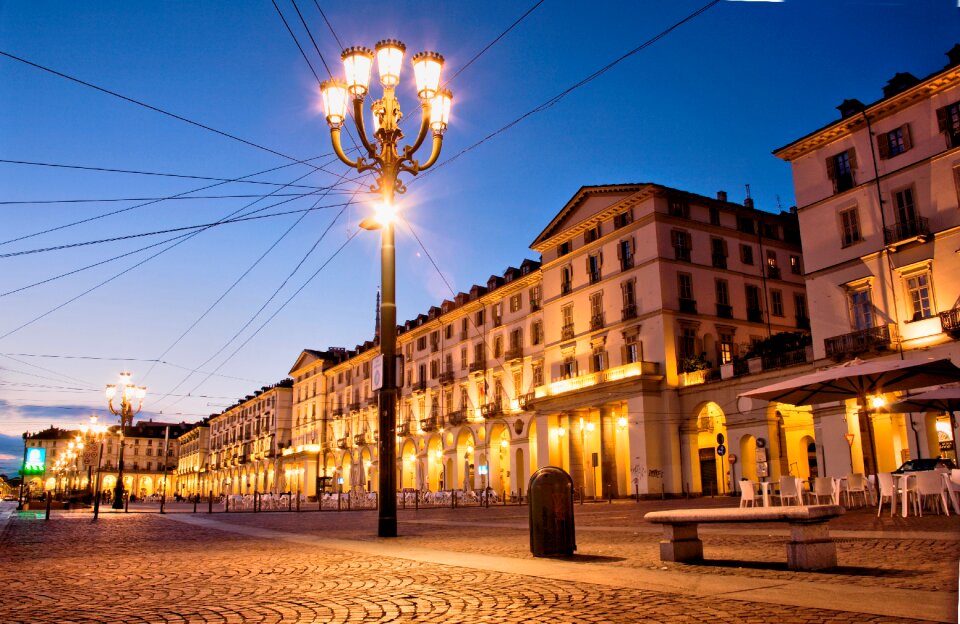 Urban road city torino