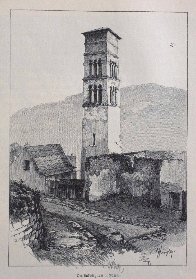 Jajce Lucas Tower 1900
