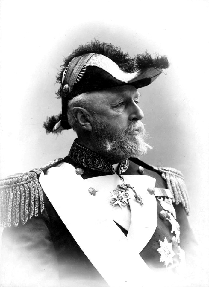Kung Oscar II (1829-1907), porträtt - Nordiska Museet - NMA.0033399