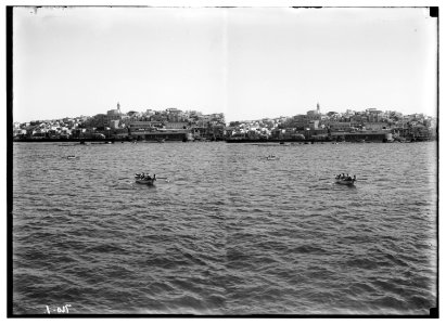 Jaffa (Joppa) and environs. Jaffa from the sea LOC matpc.00827