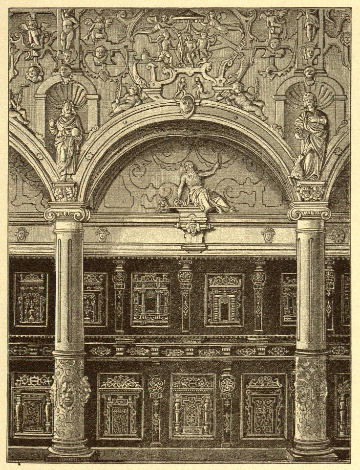 Kunstdenkmäler KN 1887 S071 Hegne Schloss ehemalige Kapelle