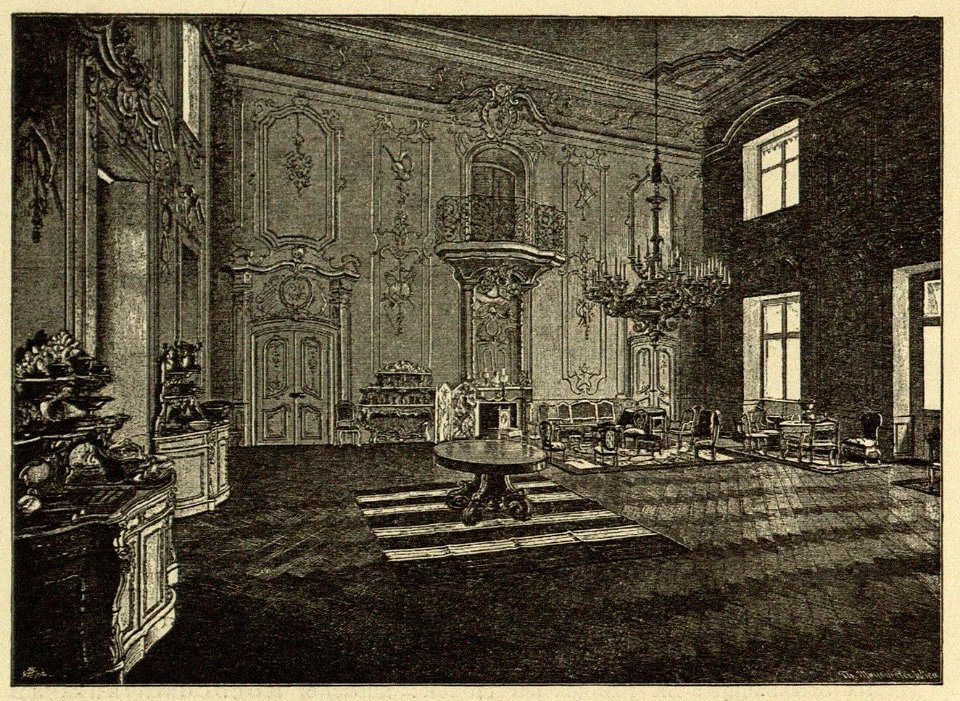 Kunstdenkmäler KN 1887 S304 Mainau Saal
