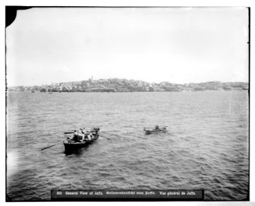 Jaffa (Joppa) and environs. View of Jaffa from the sea LOC matpc.06513