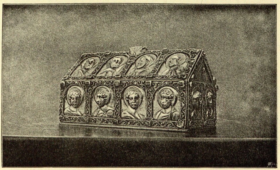 Kunstdenkmäler KN 1887 S372 Oberzell Reliquiar