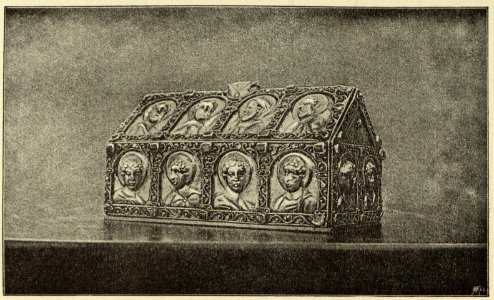Kunstdenkmäler KN 1887 S372 Oberzell Reliquiar