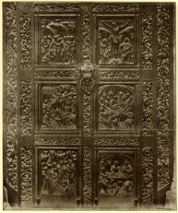 Kunstdenkmäler KN 1887 S150e Konstanz Münster Thüren des Westportals Detail