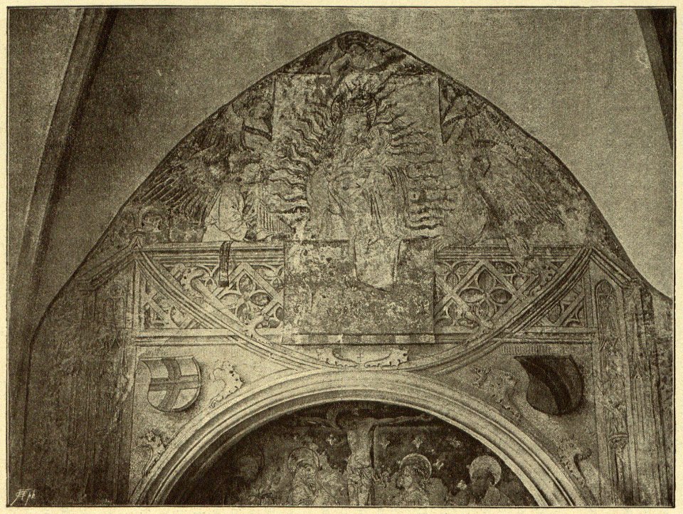 Kunstdenkmäler KN 1887 S176 Konstanz Münster Wandgemälde Margarethenkapelle